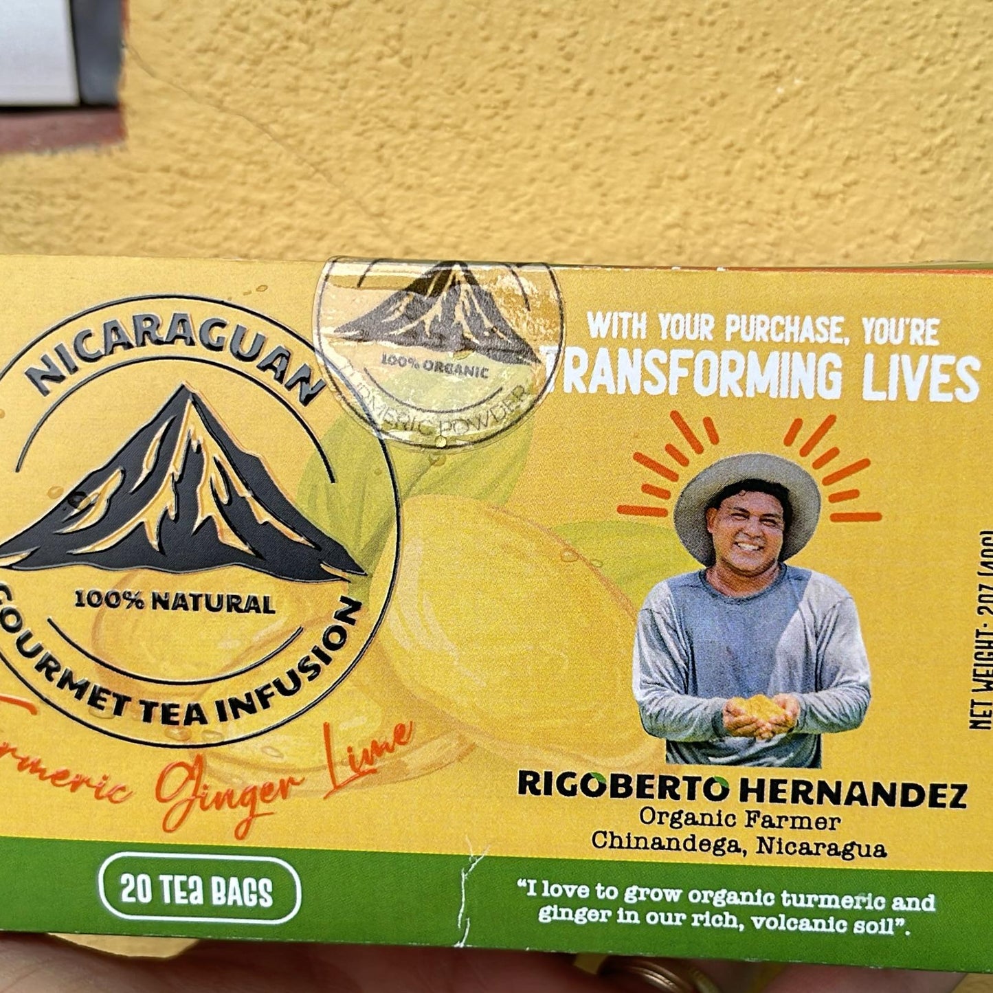 Te de Curcuma y Jengibre