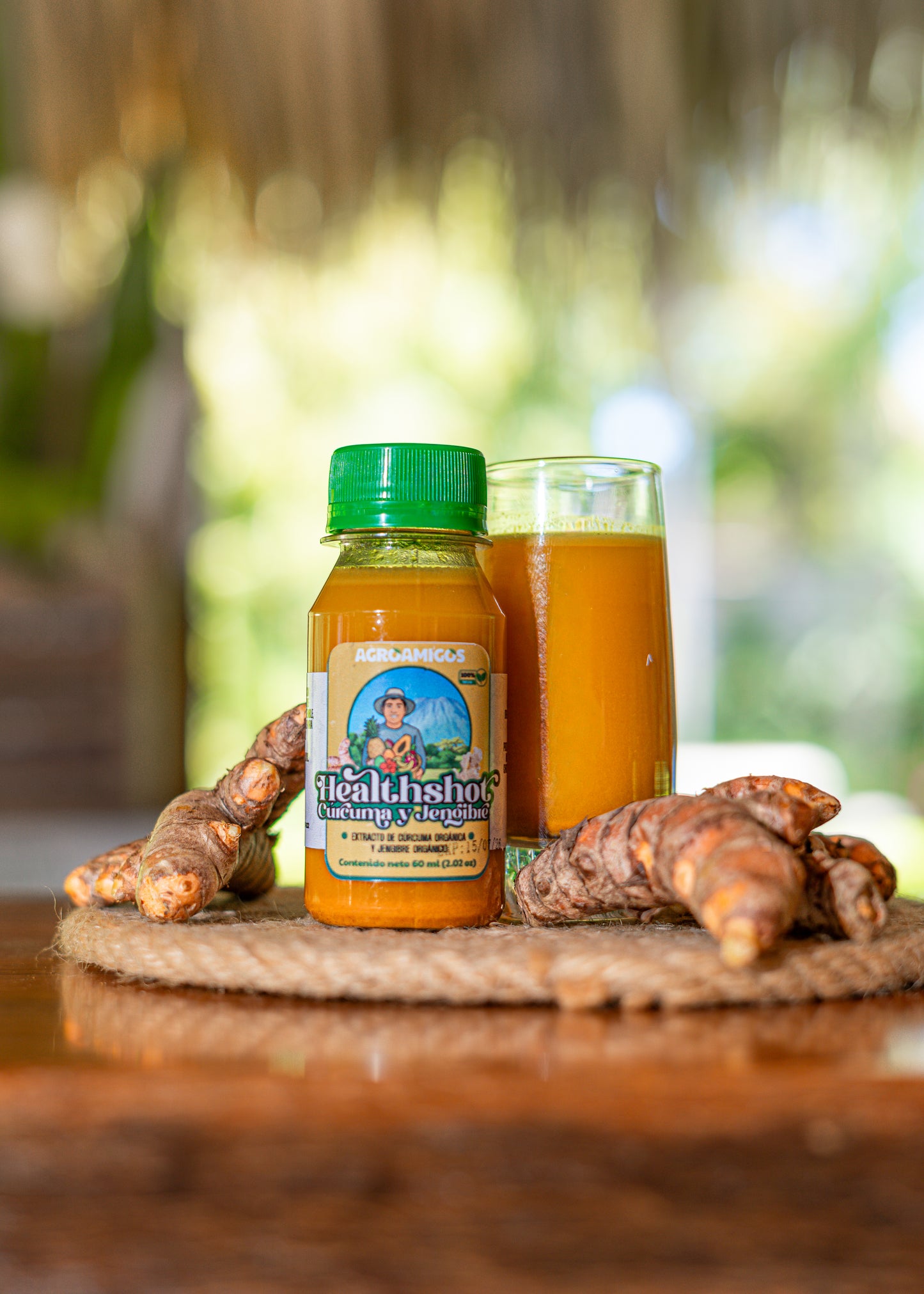 Healt shot curcuma & Jengibre
