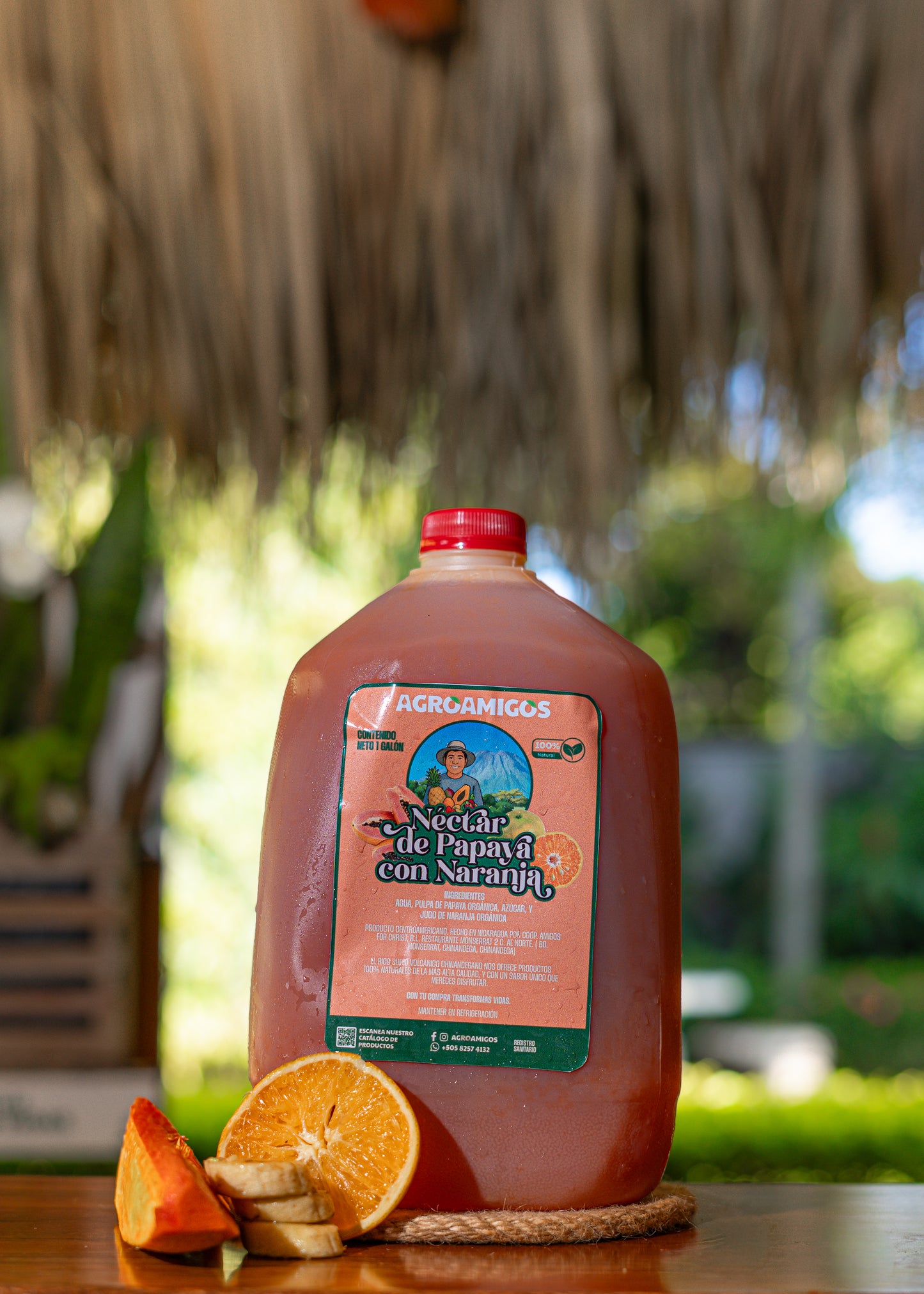 Nectar de Papaya y Naranja