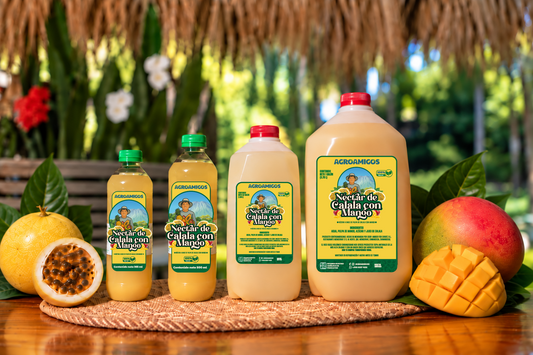 Nectar de calala con mango