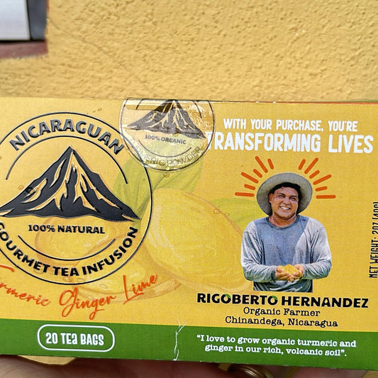 Te de Curcuma y Jengibre